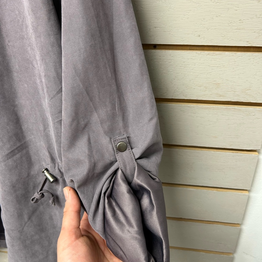 Maurices Purple-Grey Blazer Large - Picture 8 of 9